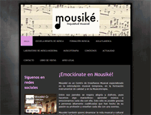 Tablet Screenshot of mousike.es